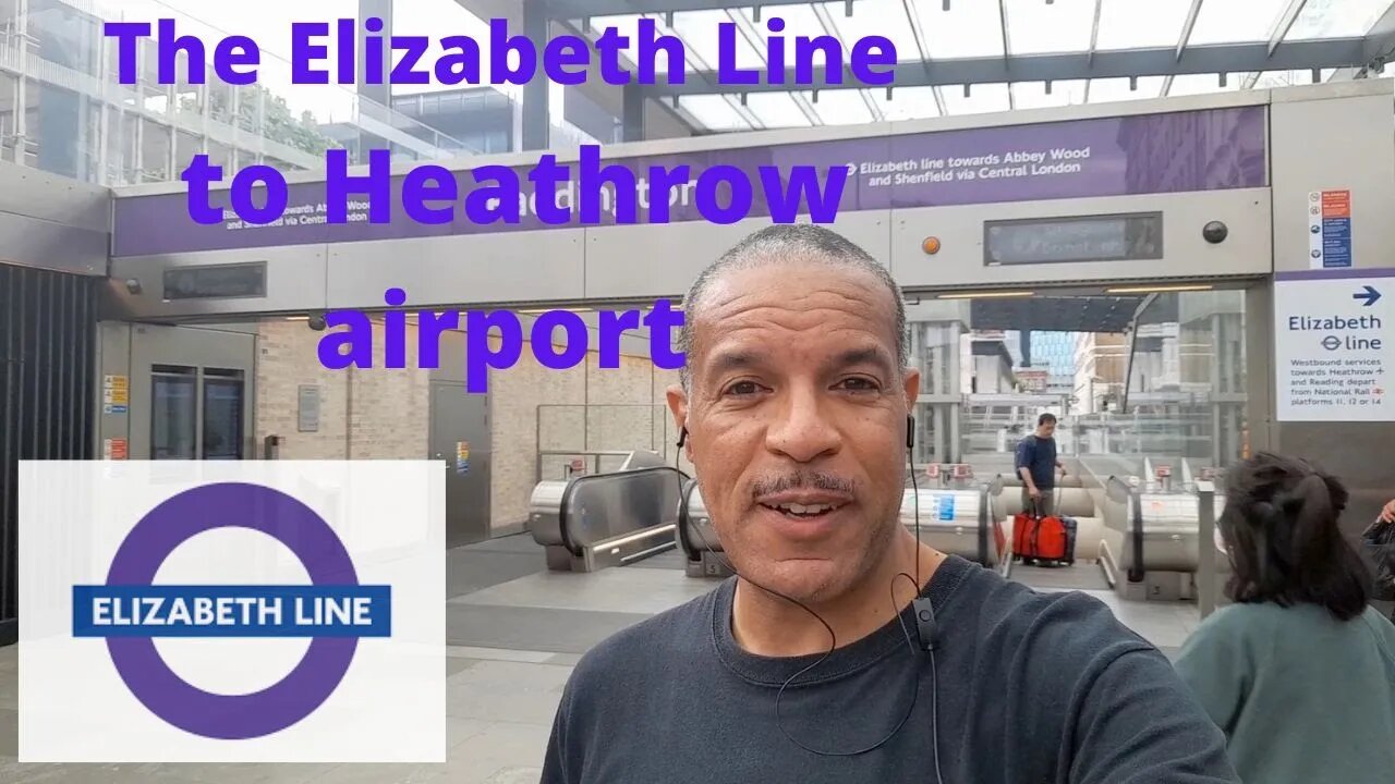 The Elizabeth Line train | Paddington to Heathrow