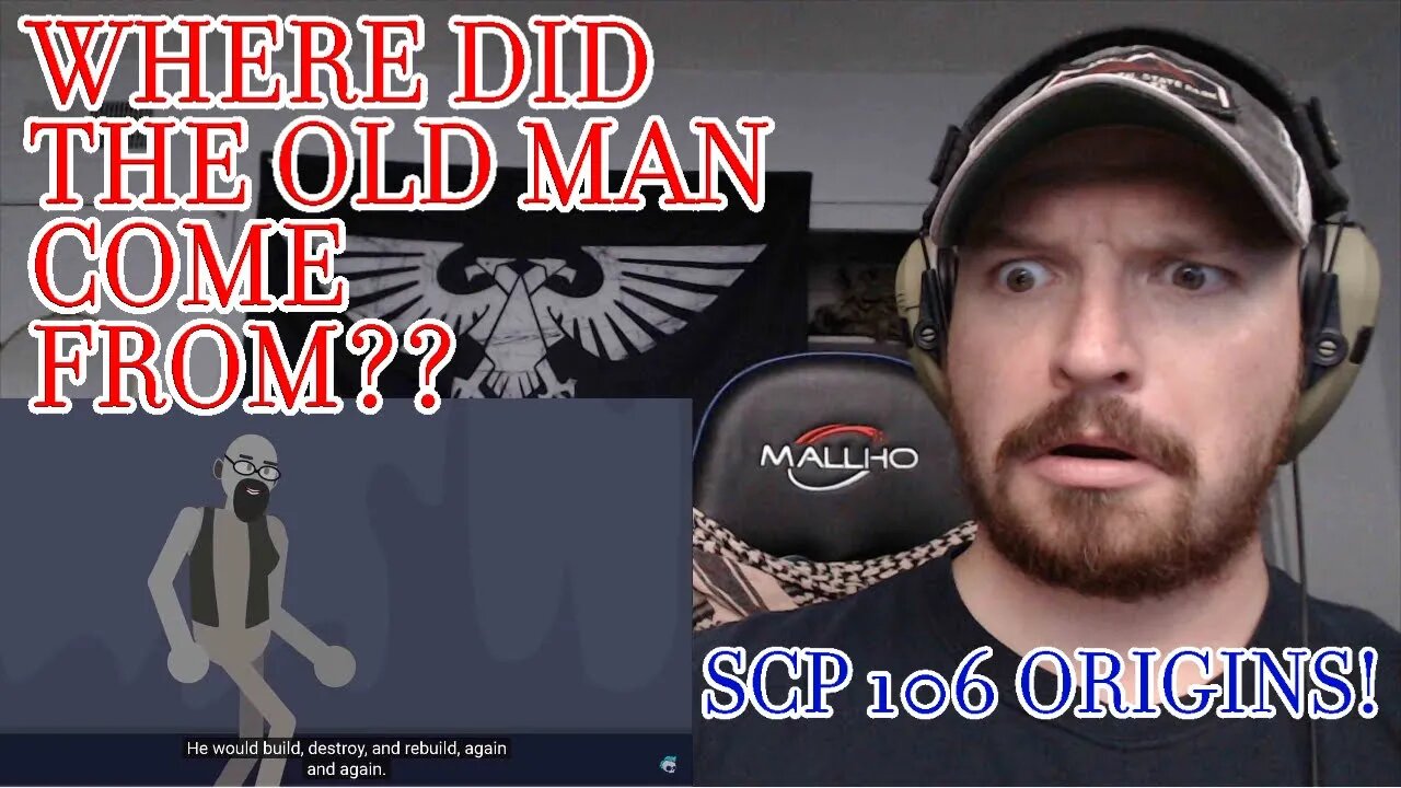 BLASTCAPBADGER REACTS! SCP-106 THE OLD MAN ORIGIN THEORIES! (WHERE DID HE COME FROM?)