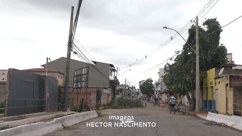 Trecho interditado asfalto na Av. Brasil em Gov. Valadares ainda preocupa