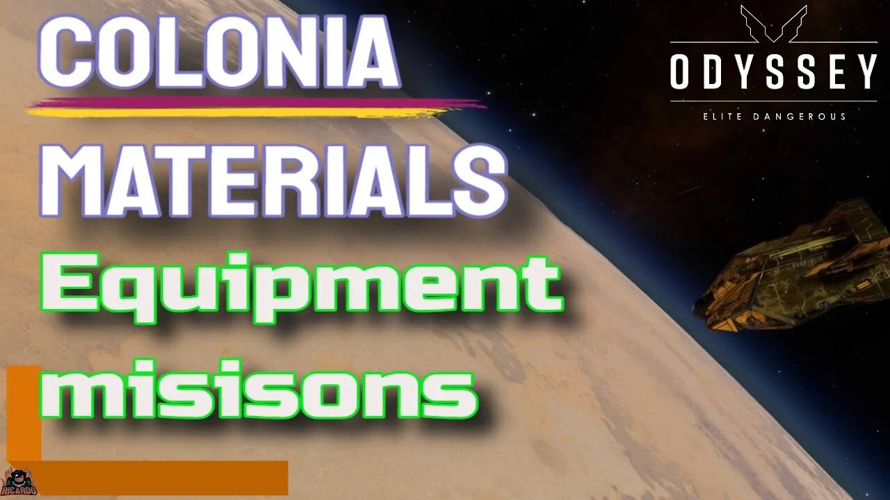 COLONIA Personal Equipment Misisons // Elite Dangerous