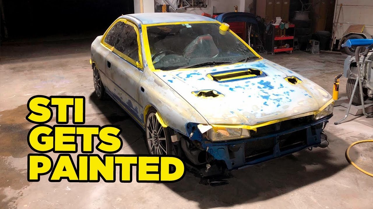 When it won't buff out, paint the whole thing ⁄⁄ Marty's WRX STI