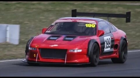 CAMS Supersprint series round 5. Toyota MR2 turbo. Wakefield Park.