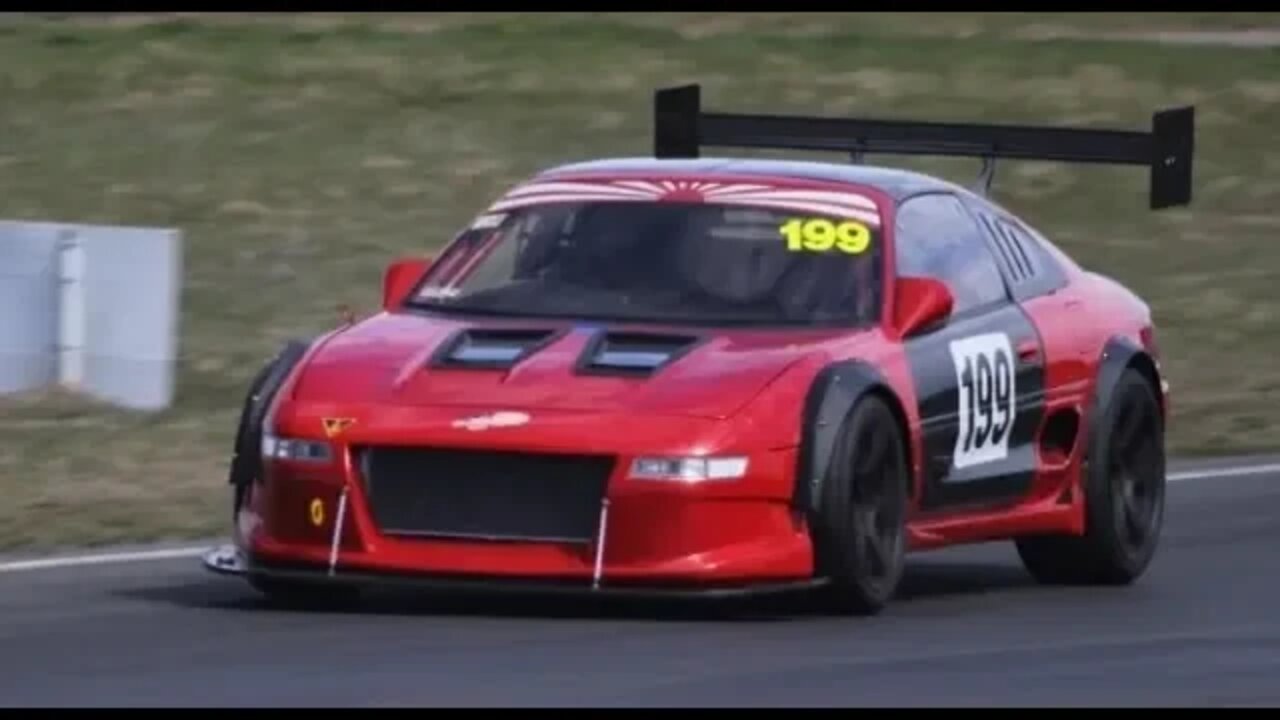 CAMS Supersprint series round 5. Toyota MR2 turbo. Wakefield Park.