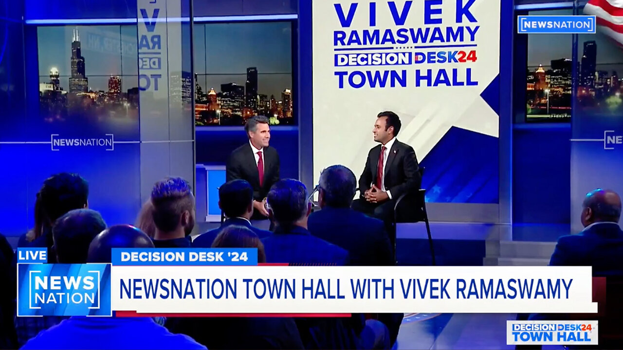 Vivek Ramaswamy Town Hall With NewsNation (August 14, 2023 - Full, Unedited Town Hall)