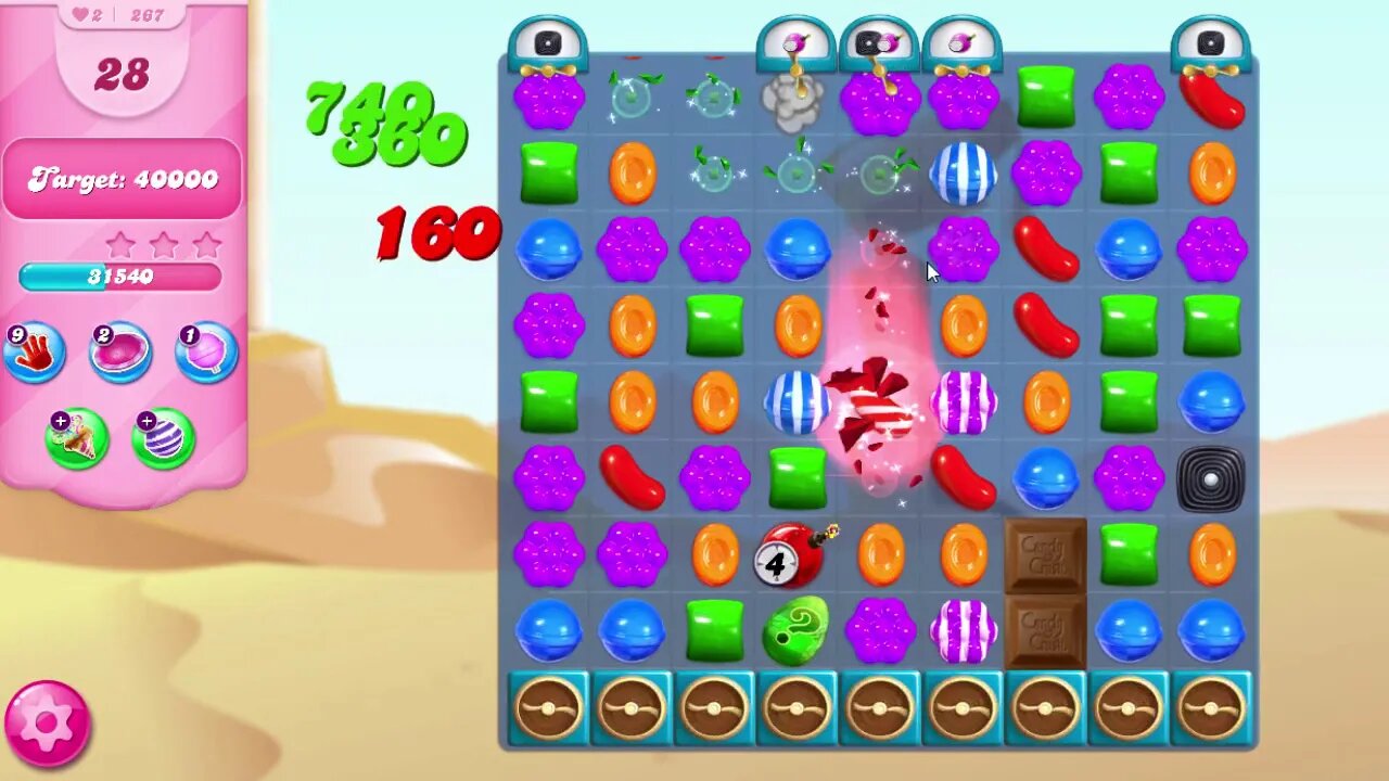 Candy Crush Saga Level 267