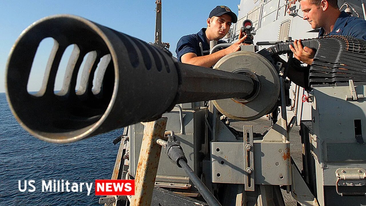 The Mk-38 25mm Chain Gun is a Pirates Killer