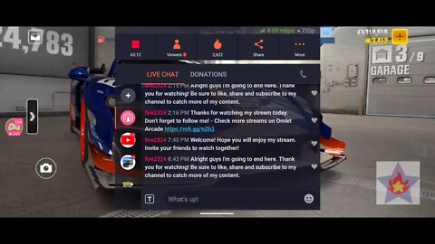 Short Stream on Android | CSR Racing 2