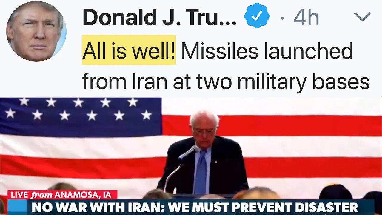 Trump Tweets ‘All is Well!’ Sane People Worry What He’ll Do Next