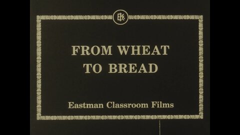 How To Make Bread in 1928 (Original Black & White Film From 1945, USA)