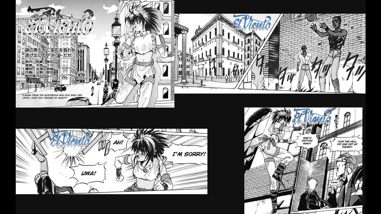 El Viento Manga Scans - Annet Fouls a Black Basketball Player