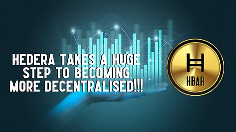Hedera Takes A HUGE STEP To Becoming MORE DECENTRALISED!!!