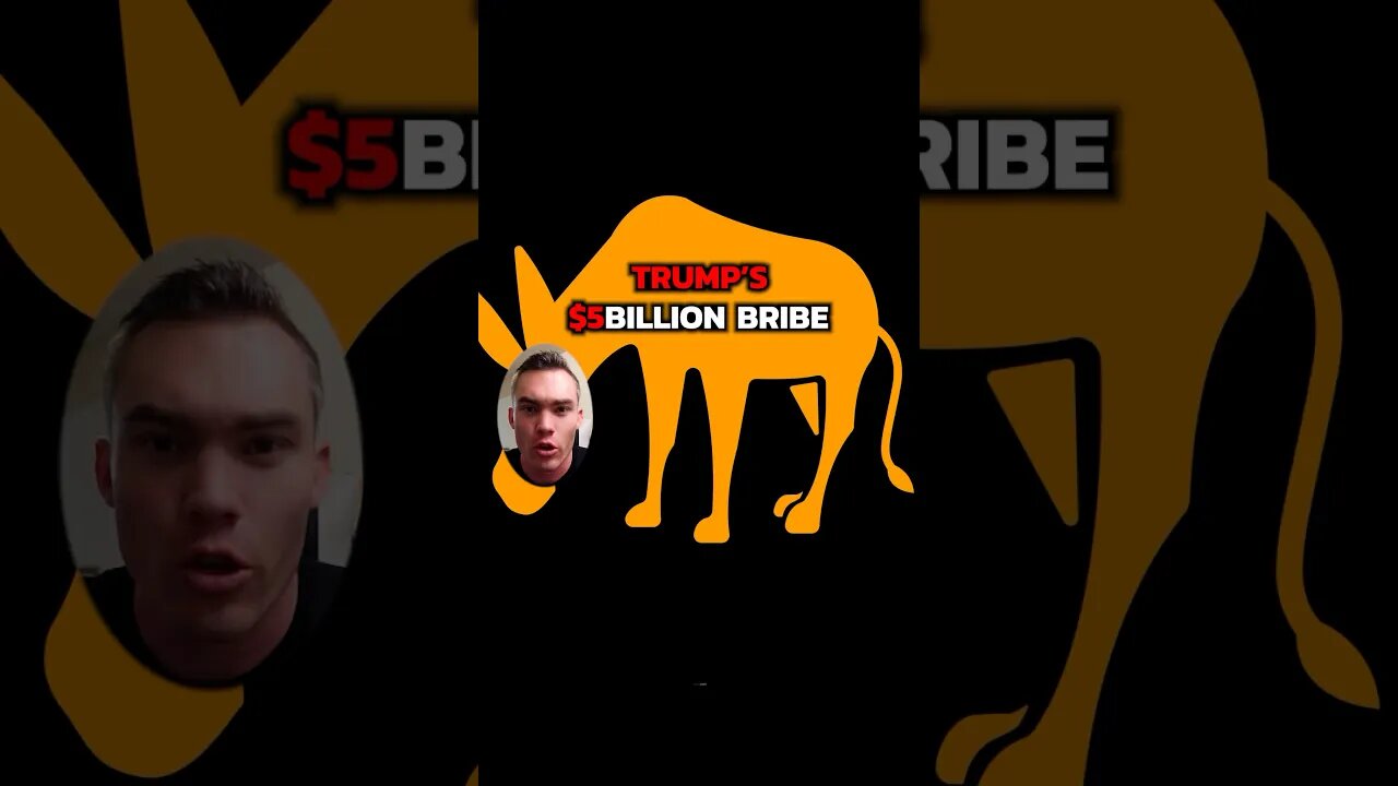 #donaldtrump MASSIVE BRIBE not to run #2024elections Did you know this? #bitcoin #bitcoinnews #btc