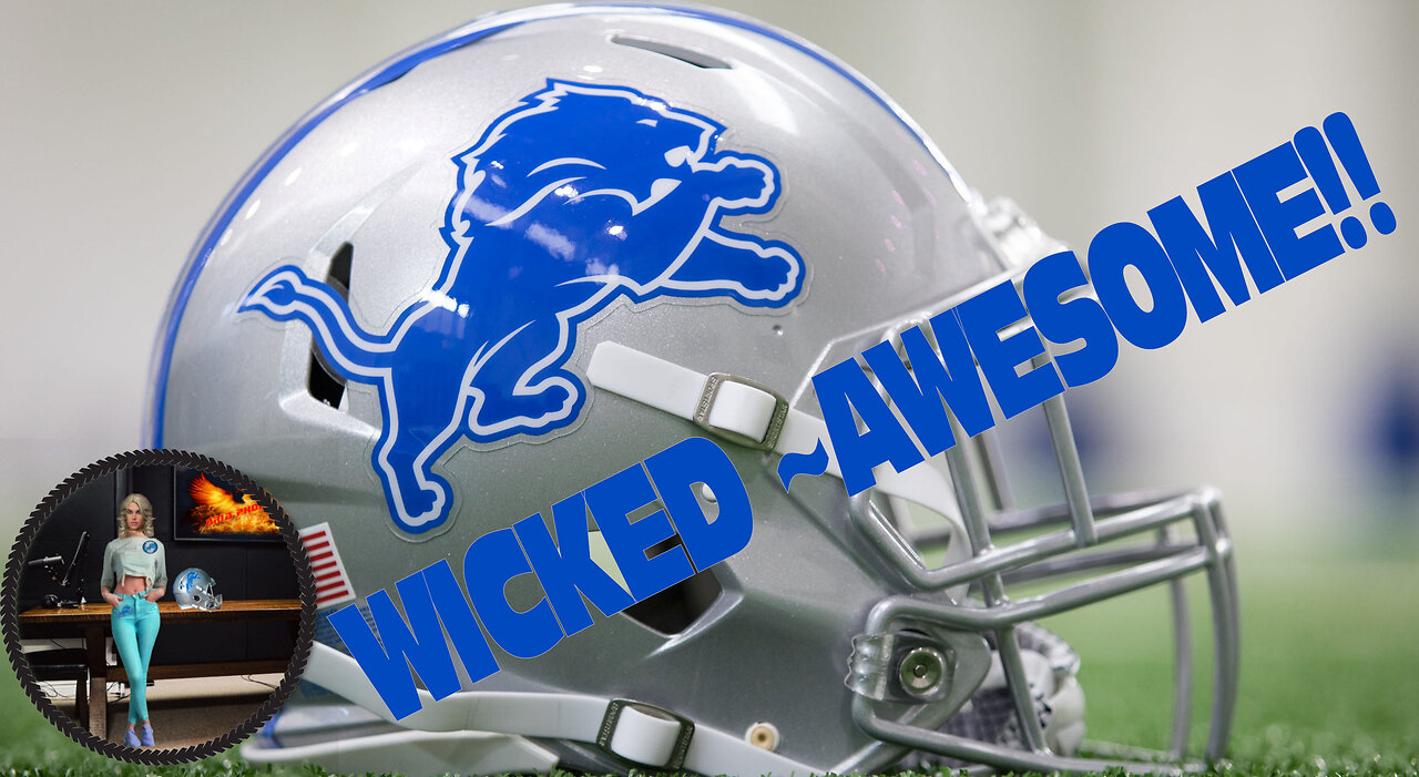 The Detroit Lions are the darlings of the NFL!!