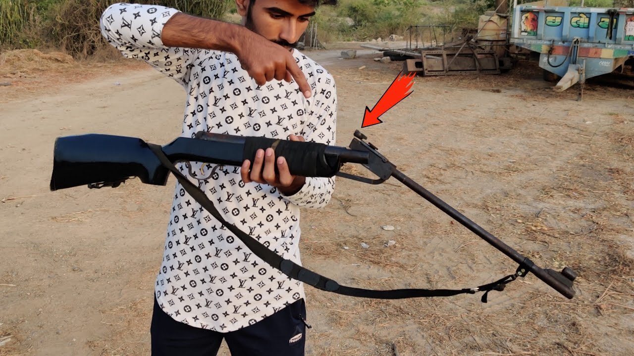 इस Gun ने कमाल कर दिया Toy Air Gun Experiment