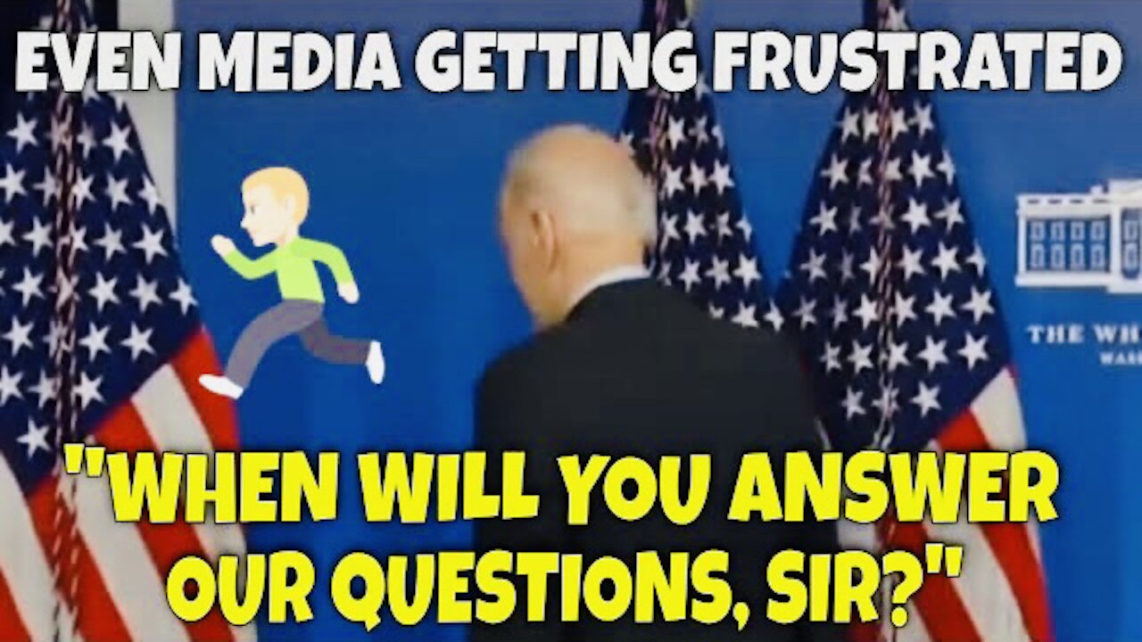 Brave Sir Biden Ran Away - “When will you answer our Questions, sir?”