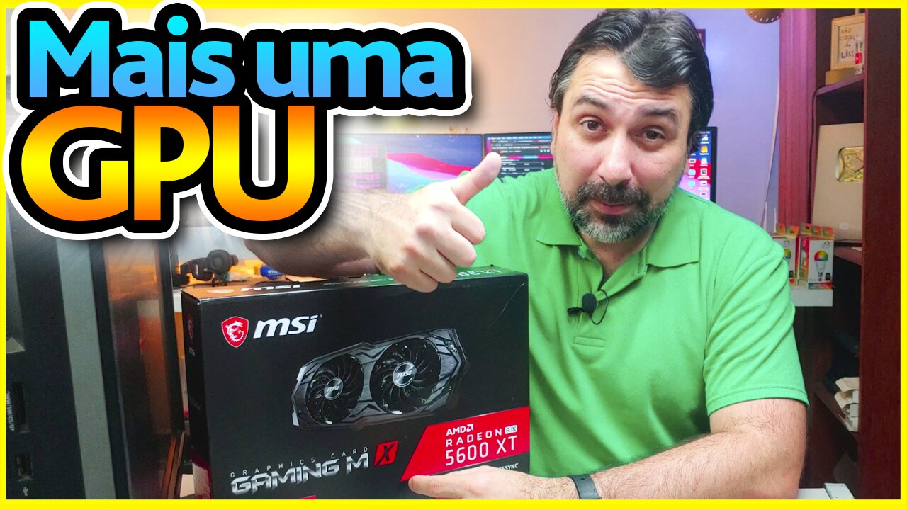 💴 NOVA RX 5600 XT MSI GAMING M X - Mini RIG de mineração de criptomoedas