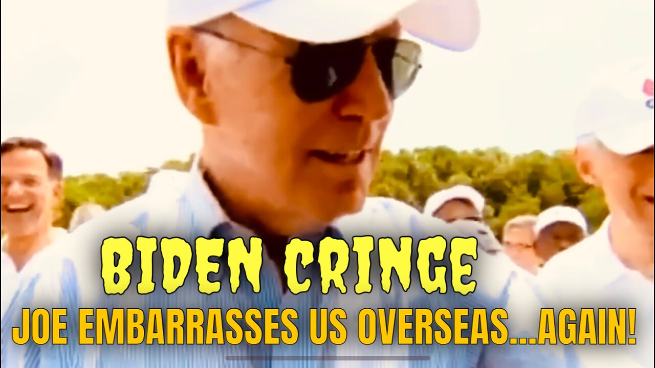 Joe Continues to Embarrass the US in front of the World today…feels Russian man’s biceps 😬