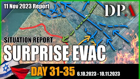 CIVILIAN EVACUATES FROM GAZA CITY!!! Massive fighting NW of Gaza - Israel-Gaza War SITREP Day 27-30