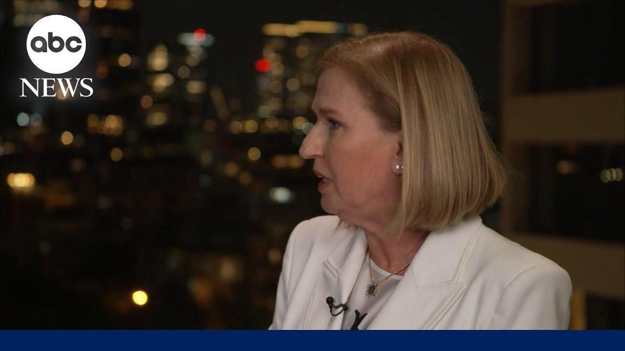 Former foreign minister of Israel Tzipi Livni on Israel's response to Hamas attack