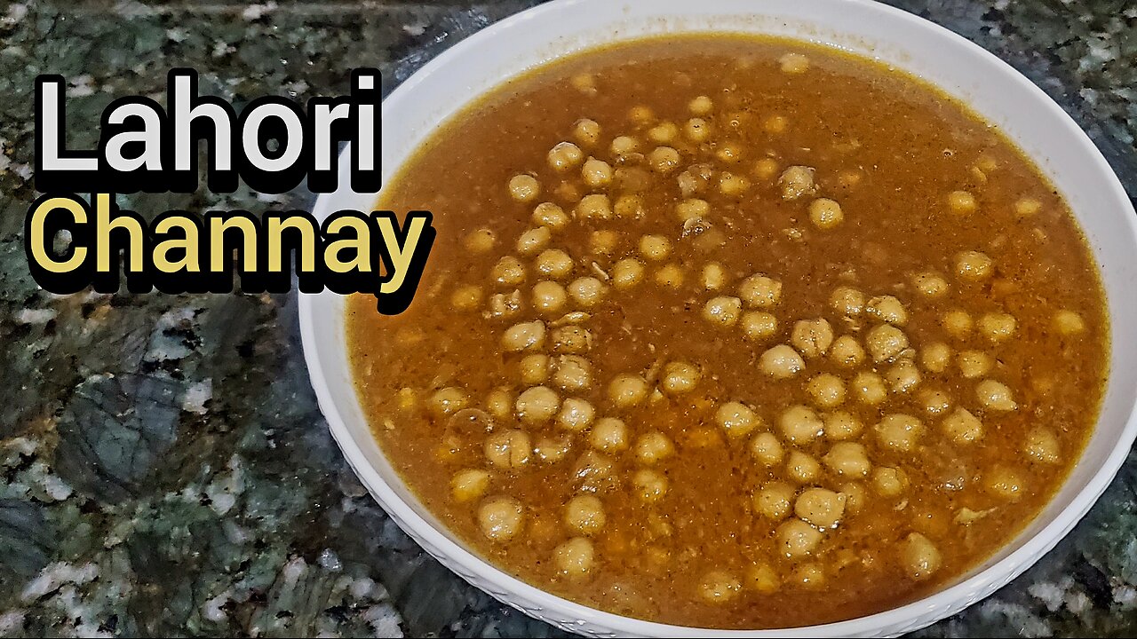 Lahori Chana Recipe || Chana Recipe || Chickpea Curry