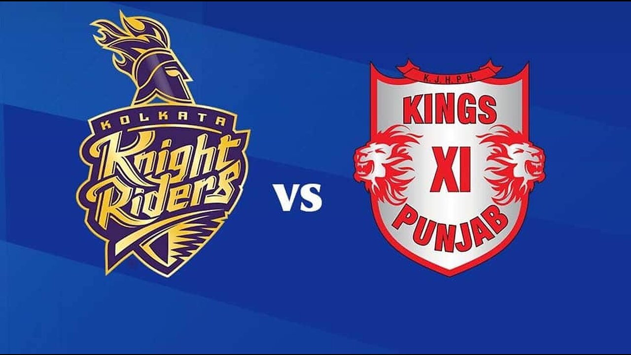 TATA IPL 2ND MATCH KXIIP VS KKR