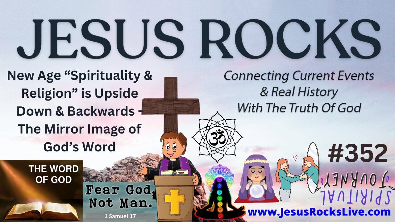 #292 New Age "Spirituality & Religion" Is Upside Down & Backwards - The Mirror Image of God's Word. Way Too Much SELF First & Sacrificing Our Children...BY DESIGN | JESUS ROCKS - LUCY DIGRAZIA