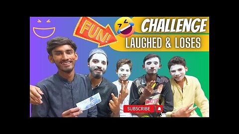 Who Laugh Loses 😃 Challenge Video .