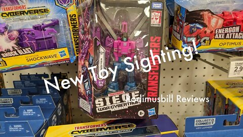 Siege SPINISTER War For Cybertron Trilogy Transformers *New Toy Sighting* at Target