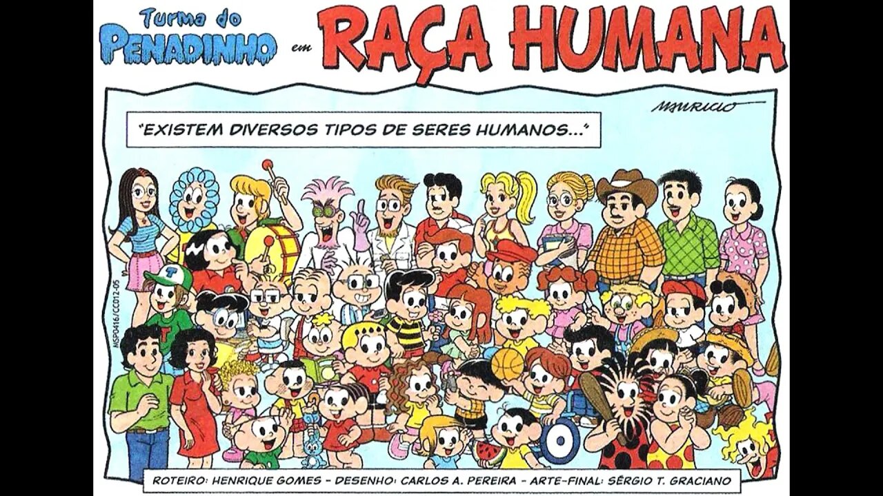 Turma do Penadinho em-Raça humana | Gibis do Rapha 2