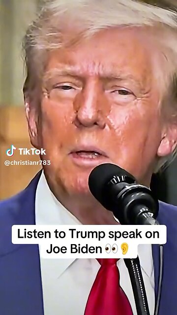 IT’S ALL COMING OUT 💥 Listen To Trump Speak About Joe Biden 👀