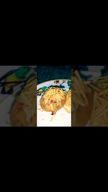 BATATA RECHEADA DELICIOSA 🥔😋 | Receitas #Shorts