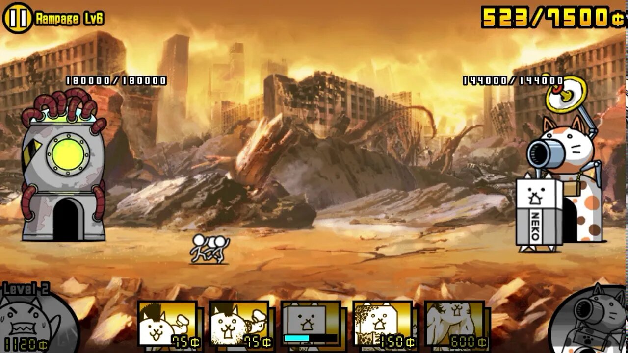 The Battle Cats - Le’Grim Strikes - Rampage Lv6