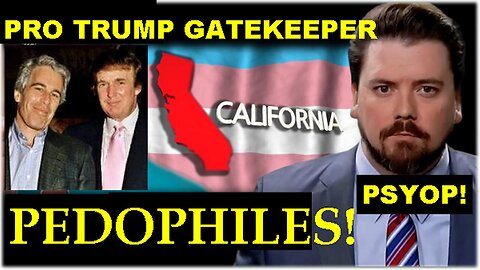 Controlled Opp Psyop PRO PEDO DONALD TRUMP 'Stew Peters Network' in Plain Sight!