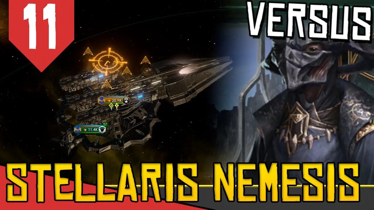 Calma antes da TEMPESTADE - Stellaris Versus Império #11 [Gameplay Arkantos PT-BR]