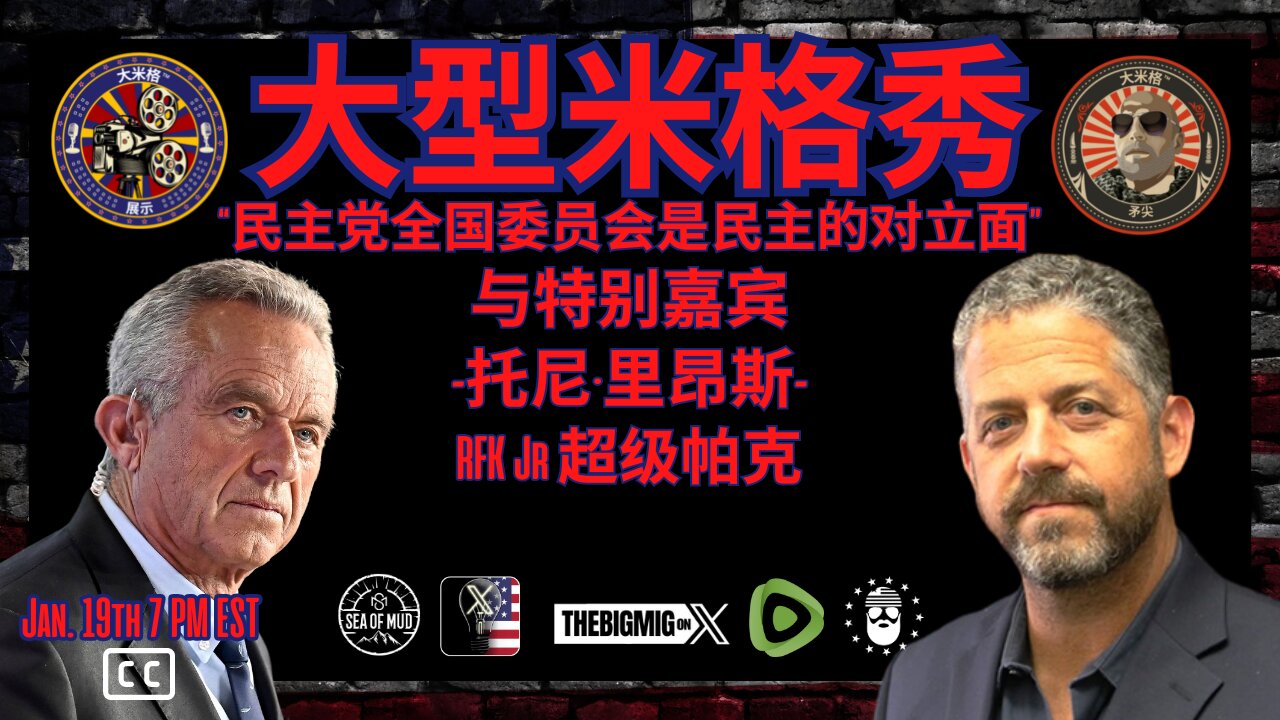 民主党全国委员会是托尼·莱昂斯·RFK Jr. Superpac 民主的对立面 |EP204