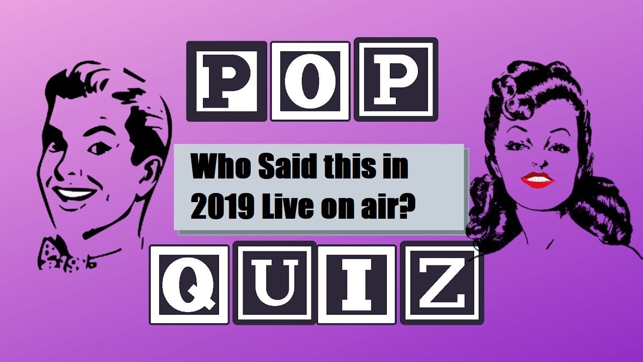 Who said this and why