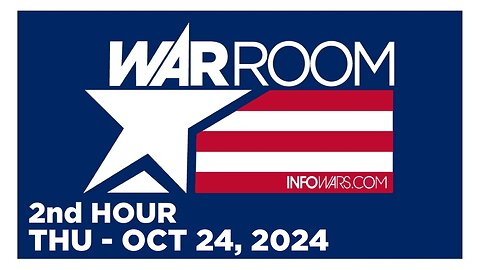 WAR ROOM [2 of 3] Thursday 10/24/24 • BORDER CRISIS HEARING, News, Reports & Analysis • Infowars