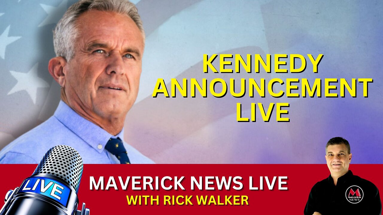 Robert Kennedy JR. ( FULL SPEECH ) Addresses The Nation | Live Coverage Maverick News