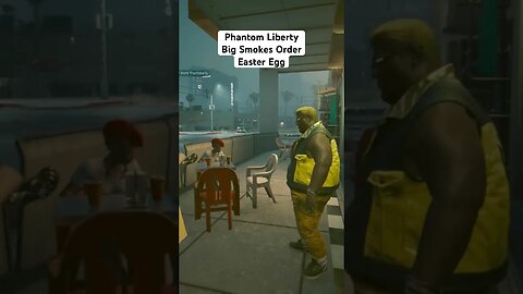 Cyberpunk 2077 Phantom Liberty Big Smokes Order Easter Egg #cyberpunk2077 #phantomliberty