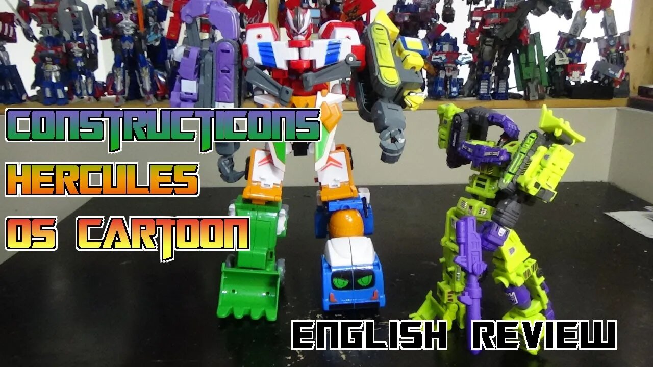 Video Review for Constructicons Hercules OS Cartoon