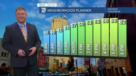 Near record highs coming to Michigan in early November