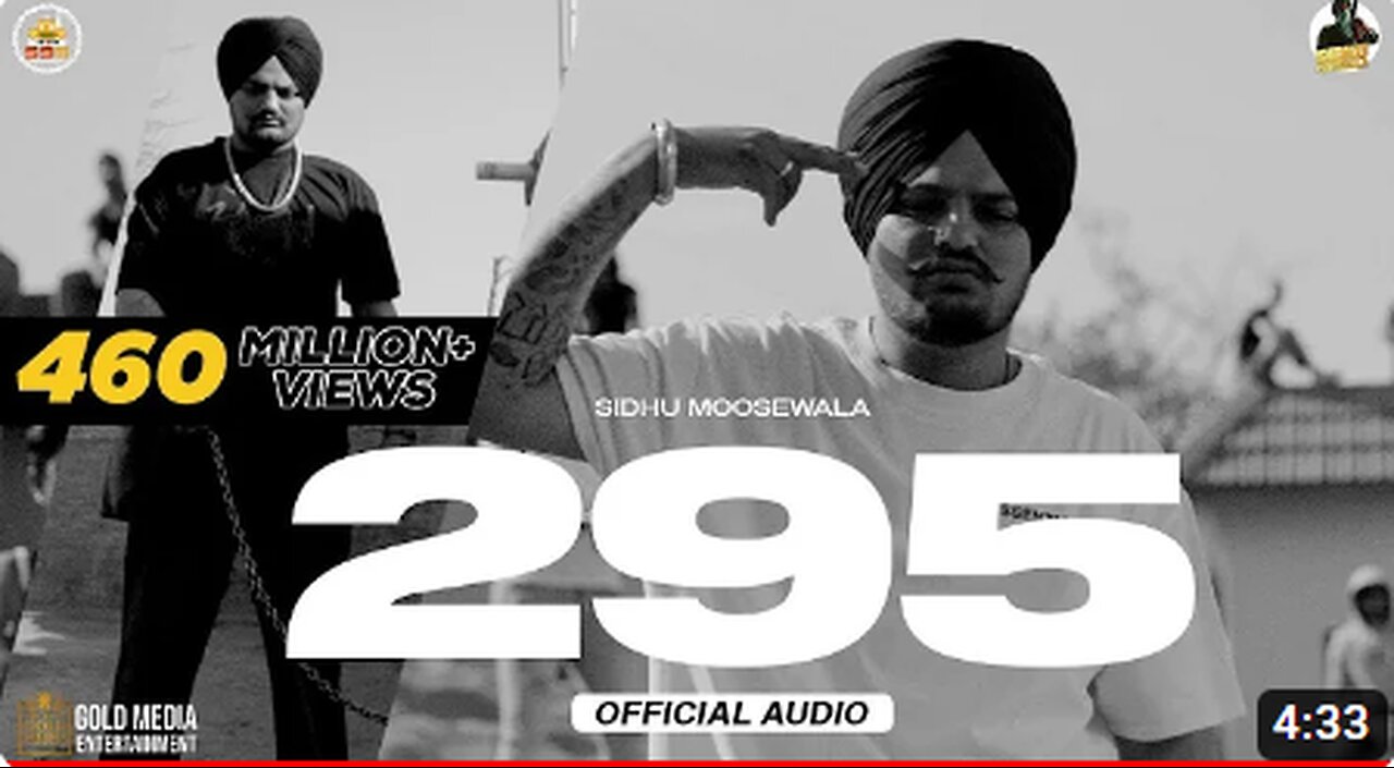 295 {Offical Audio} Sidhu Mosse walla The kid Moosetape