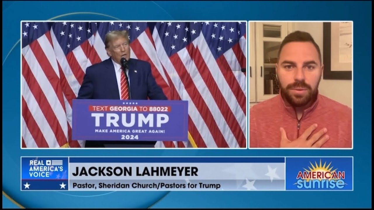 God's Plan For President Trump + America | Pastor Jackson Lahmeyer Joins Real America's Voice