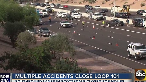 Deadkly crash closes Loop 101 in Scottsdale