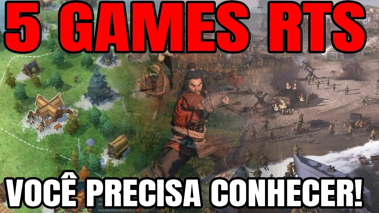 5 Jogos de RTS que Valem a Pena você conhecer