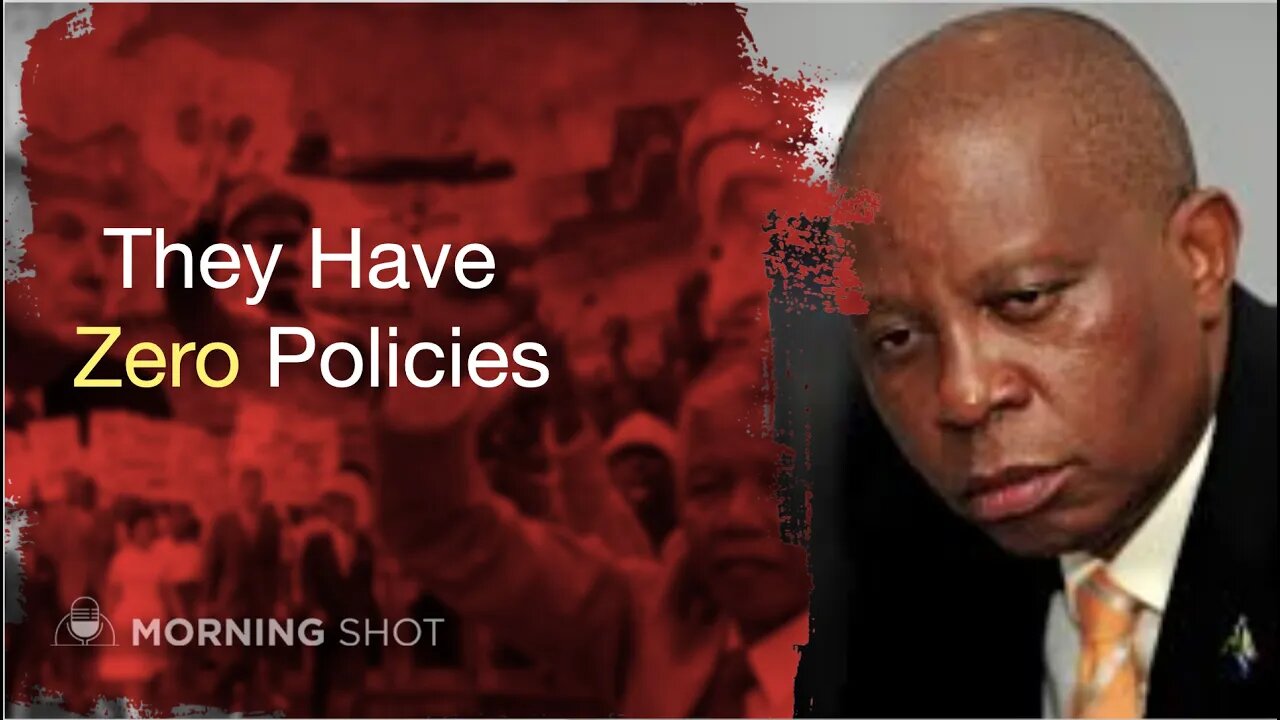 We are very worried about Herman Mashaba's party.