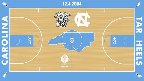 12.4.2004 Carolina vs Kentucky (THSN Sync - Woody Durham)