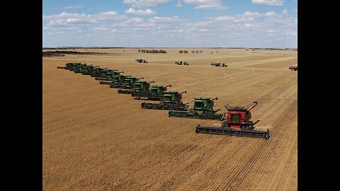 14 Combines In a Row!