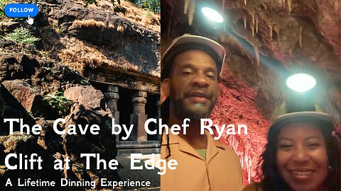 Fred&Joy Dine In A 25,000 Year Old Cave | (Full Rumble Short)
