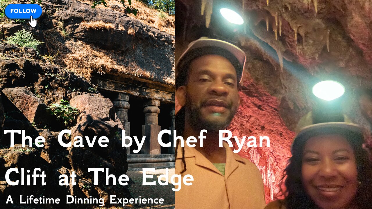 Fred&Joy Dine In A 25,000 Year Old Cave | (Full Rumble Short)